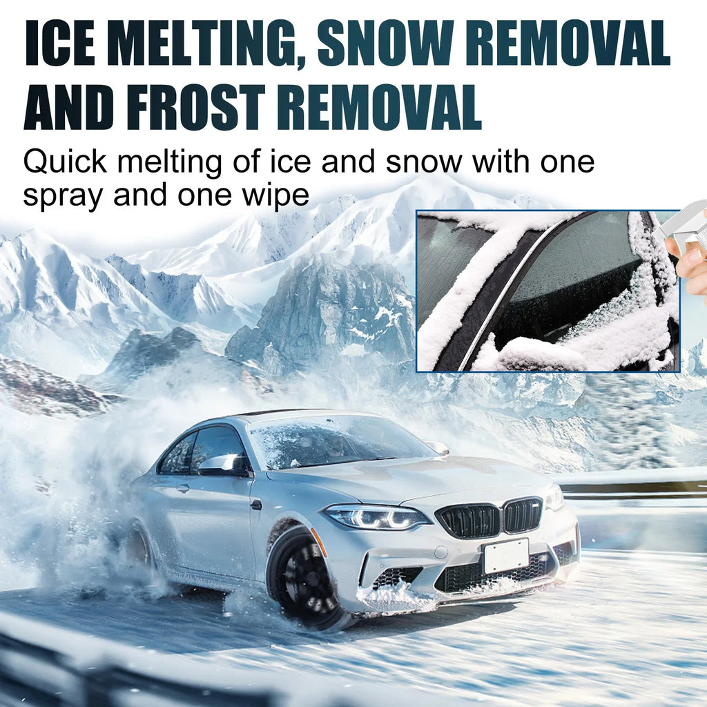 RayHong Car Window Ice & Snow Melting Spray 100ml – Anti-Freeze
