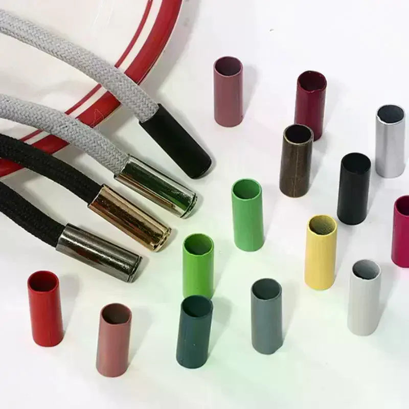 20Pcs Metal Cord End Stoppers – DIY Bag, Shoe & Lanyard Caps