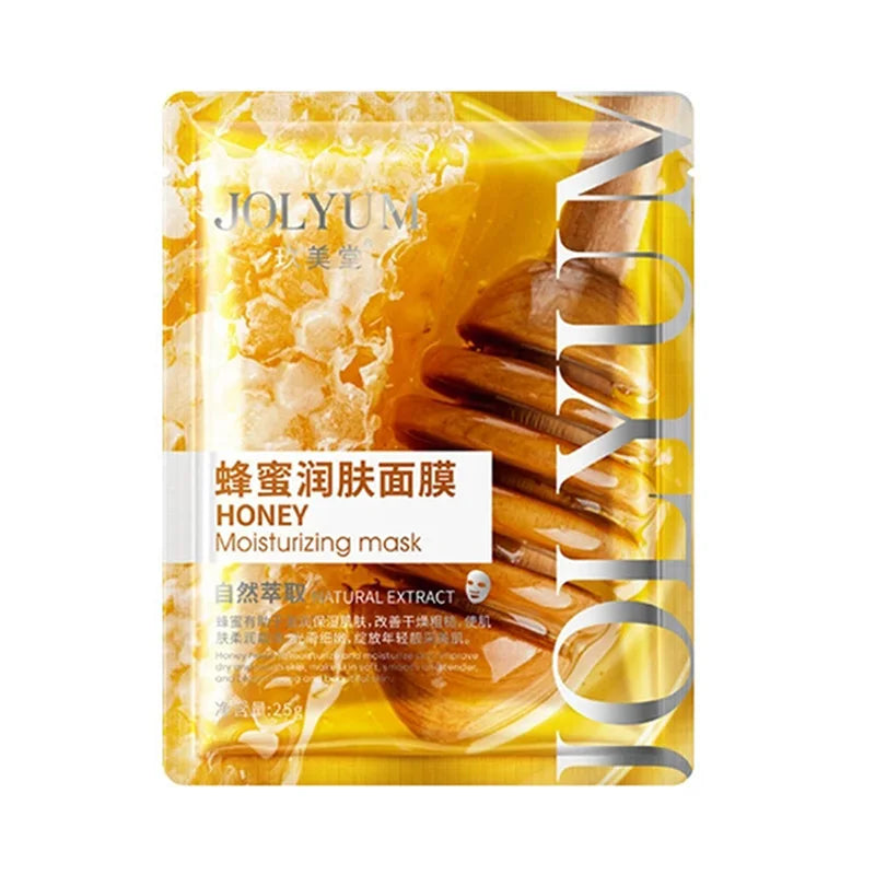 Fruit Face Sheet Masks 6-Pack – Hydrating & Anti-Aging Skincare