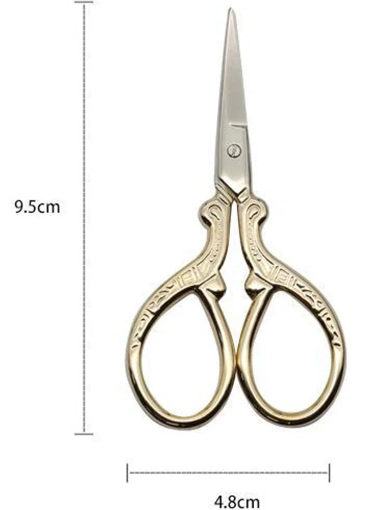 Vintage Stainless Steel Sewing Scissors – Fabric & Embroidery