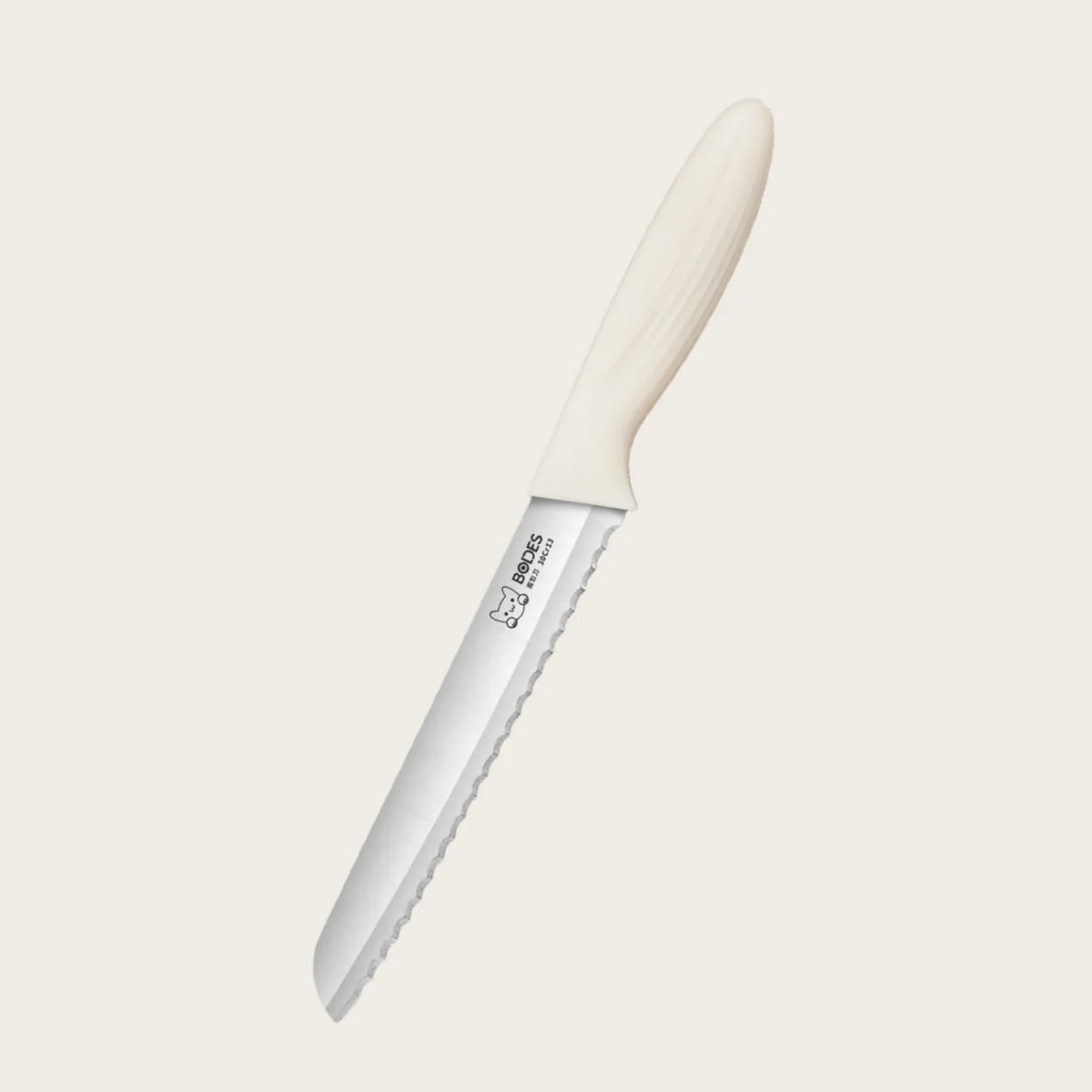 Serrated Bread Knife – Stainless Steel Baguette & Toast Slicer