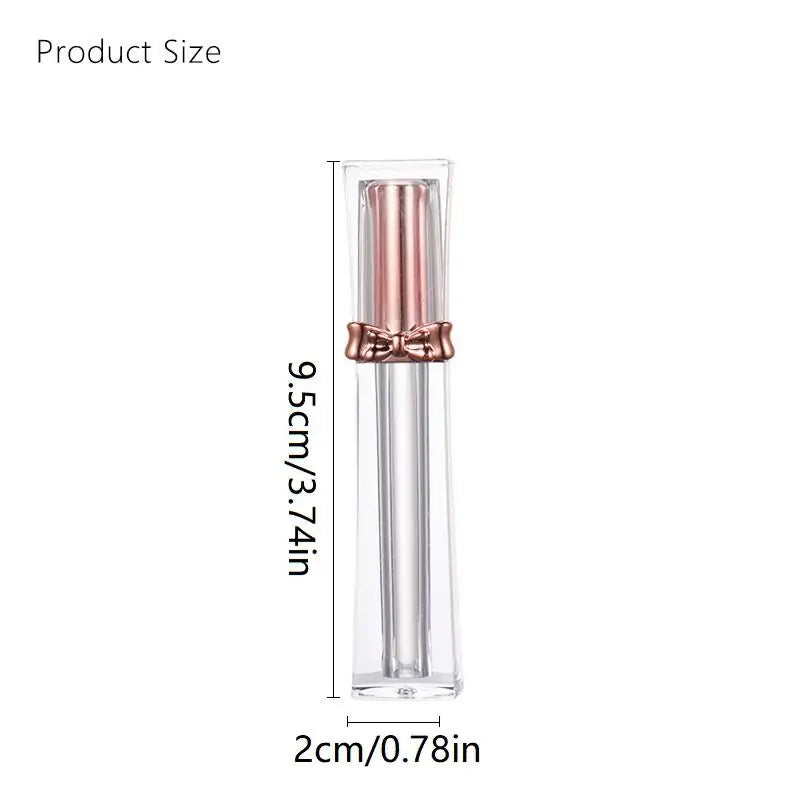 3.5ml Empty Lip Gloss Tube | DIY Rose Gold Bowknot Container