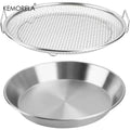KEMORELA Stainless Steel Oil Filter Strainer Basket & Handle