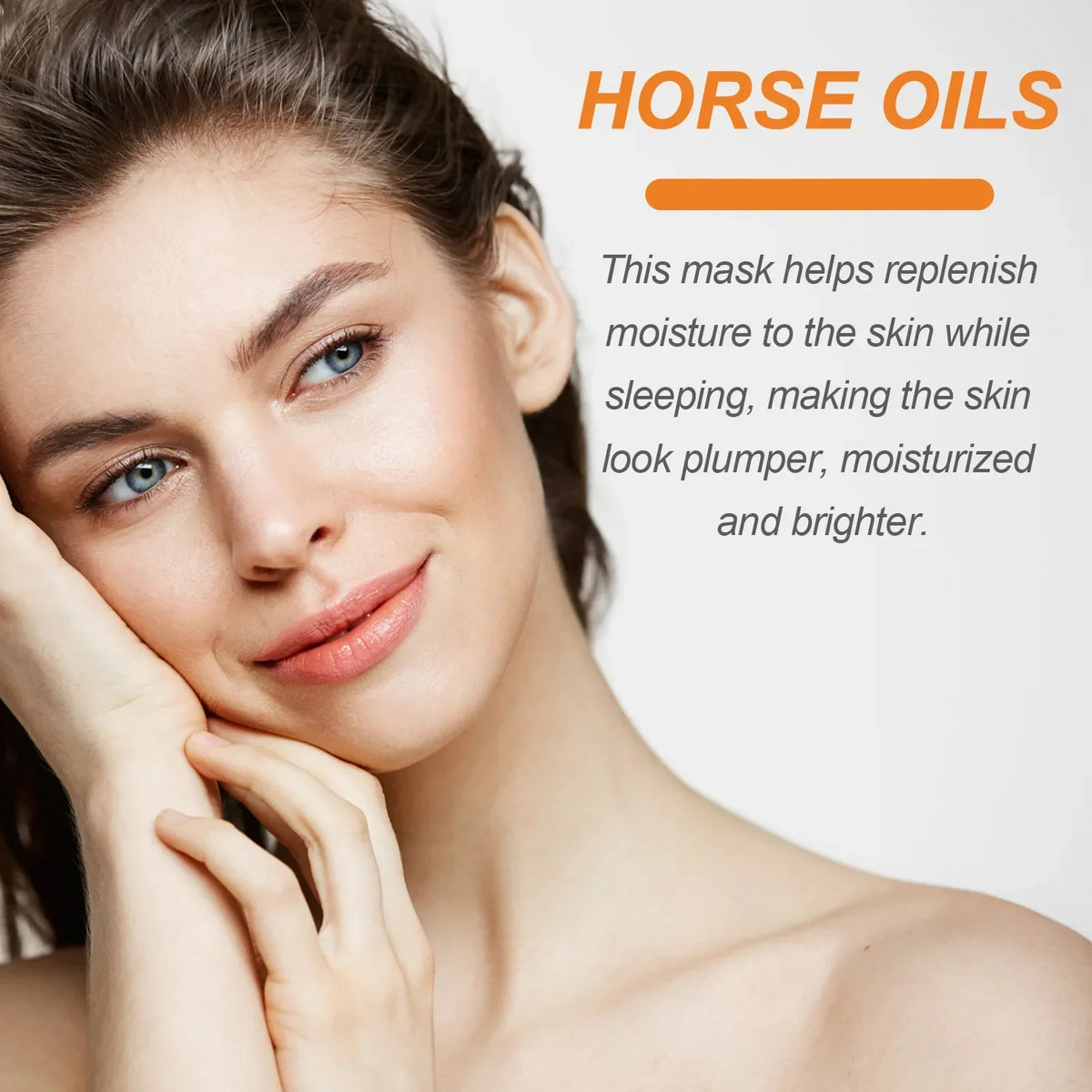 Jaysuing Horse Oil Sleeping Mask – Hydrating Night Cream 100ml