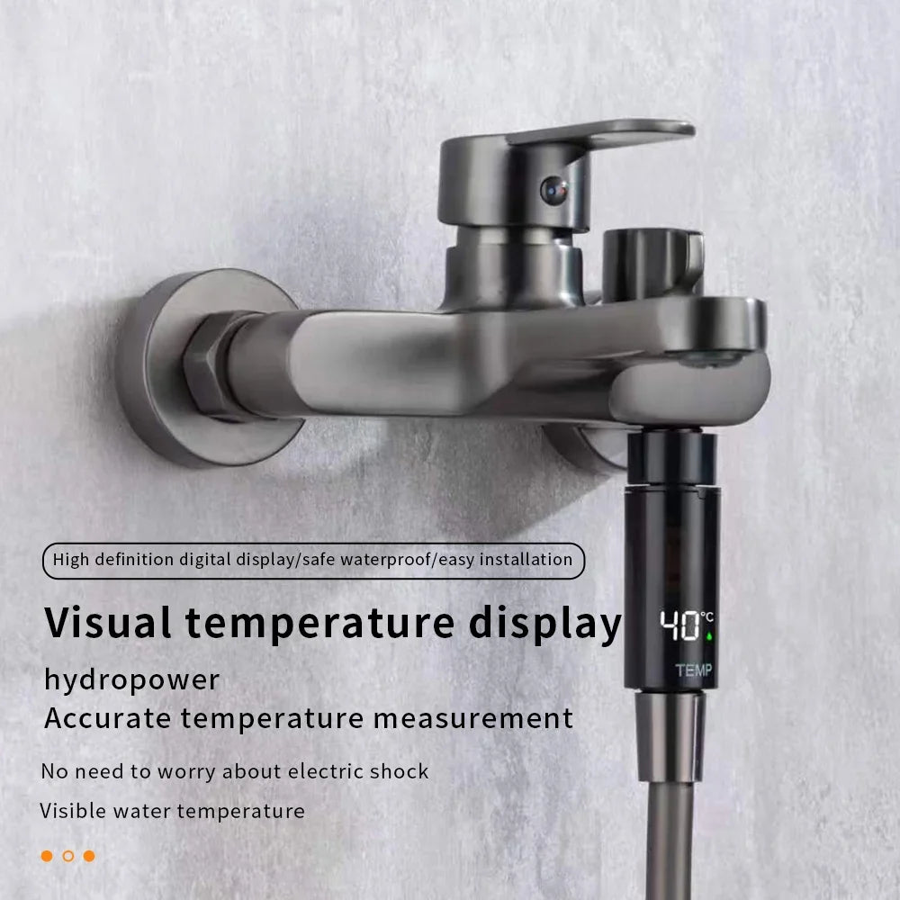 Instant Digital Shower Thermometer – Water Temp Safety