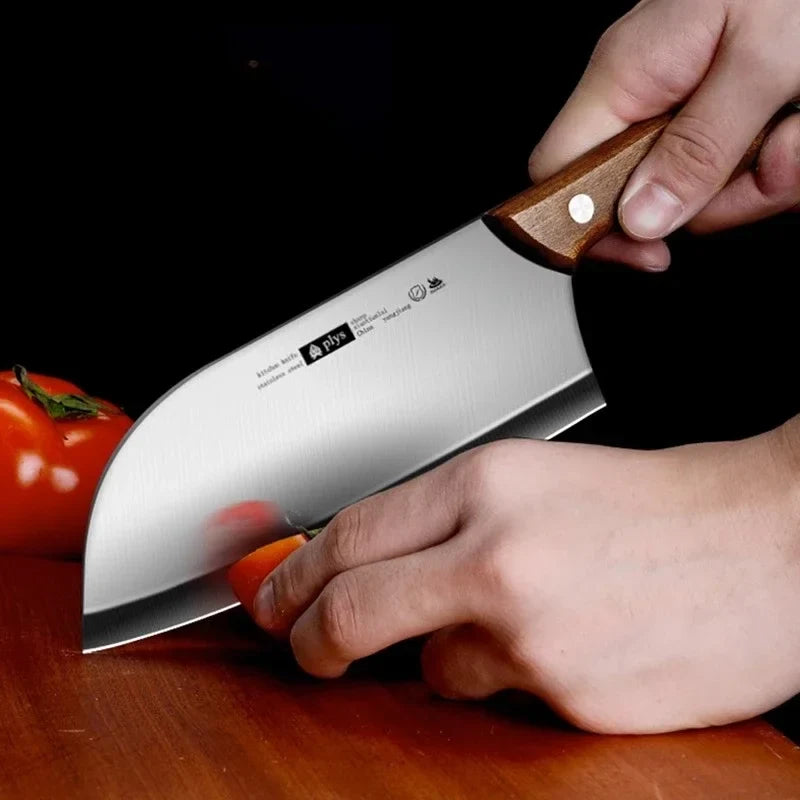 PLYS Stainless Steel Slicing Knife – Sharp Lightweight Chef Knife