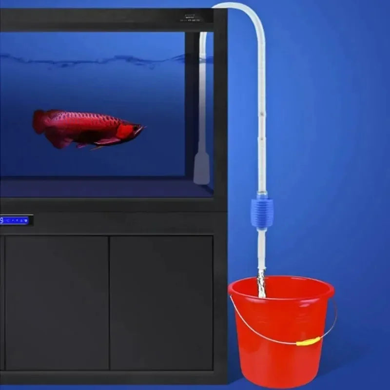 Semi-Automatic Aquarium Gravel Cleaner Vacuum Siphon Pump