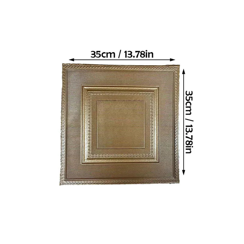 3D Peel & Stick Wall Panels – Waterproof XPE Foam Tiles 35×35cm