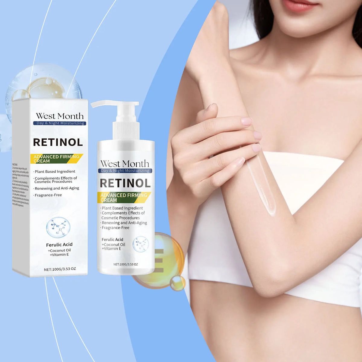 Retinol Body Firming Cream – Collagen, Elasticity & Hydration