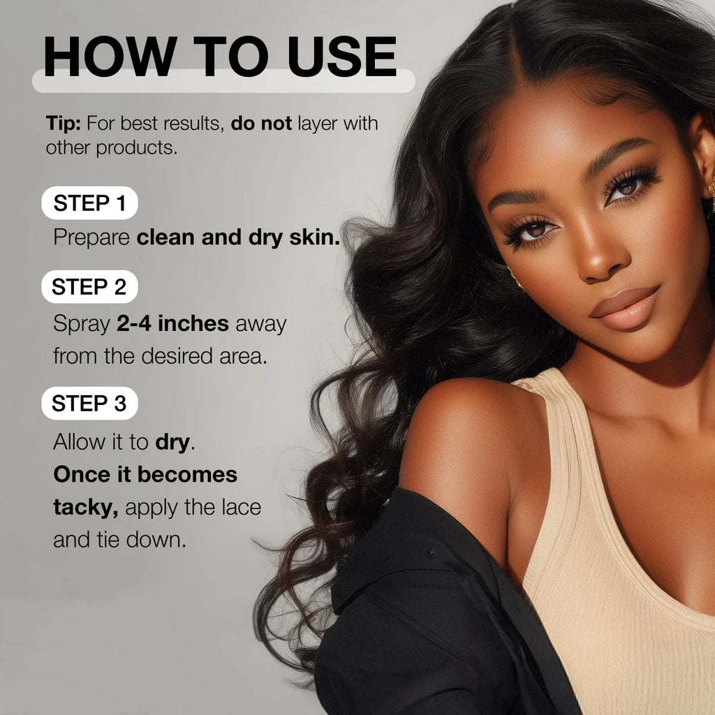 Waterproof Hair Bonding Glue for Wigs, Toupees & Lashes