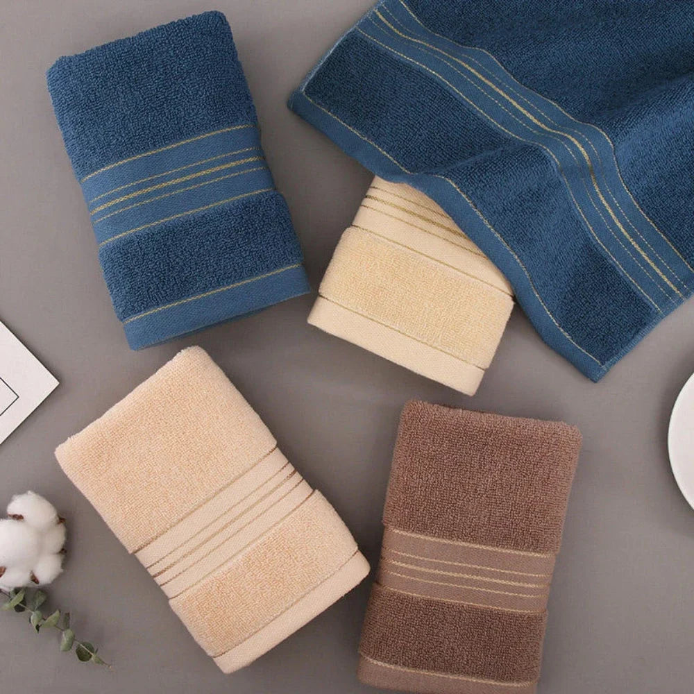 100% Cotton Bath Towels – Soft, Absorbent & Skin-Friendly