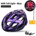 X-TIGER Adult Cycling Helmet with LED Tail Light & Brim