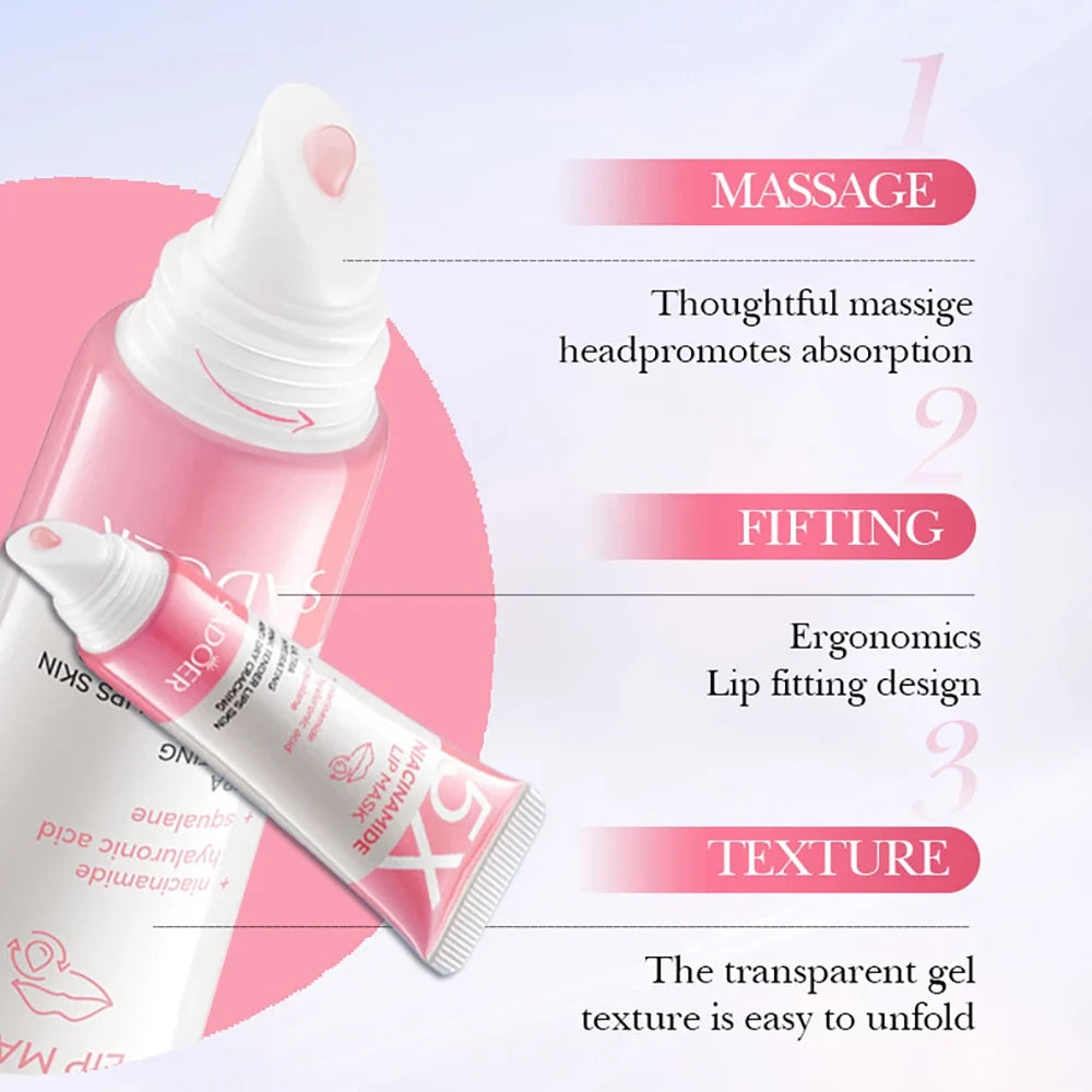 5X Niacinamide Plumping Lip Mask – Deep Hydration 10g