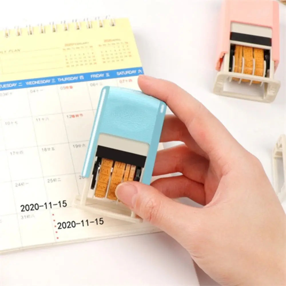 Self-Inking Date Wheel Stamp 4mm – DIY Date Stamp 2018–2030