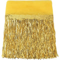 10 Yards Gold Sequin Tassel Fringe Trim Ribbon – 13 Inch Wide