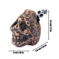 Aztec Death Whistle – Handmade Clay Skull Collectible