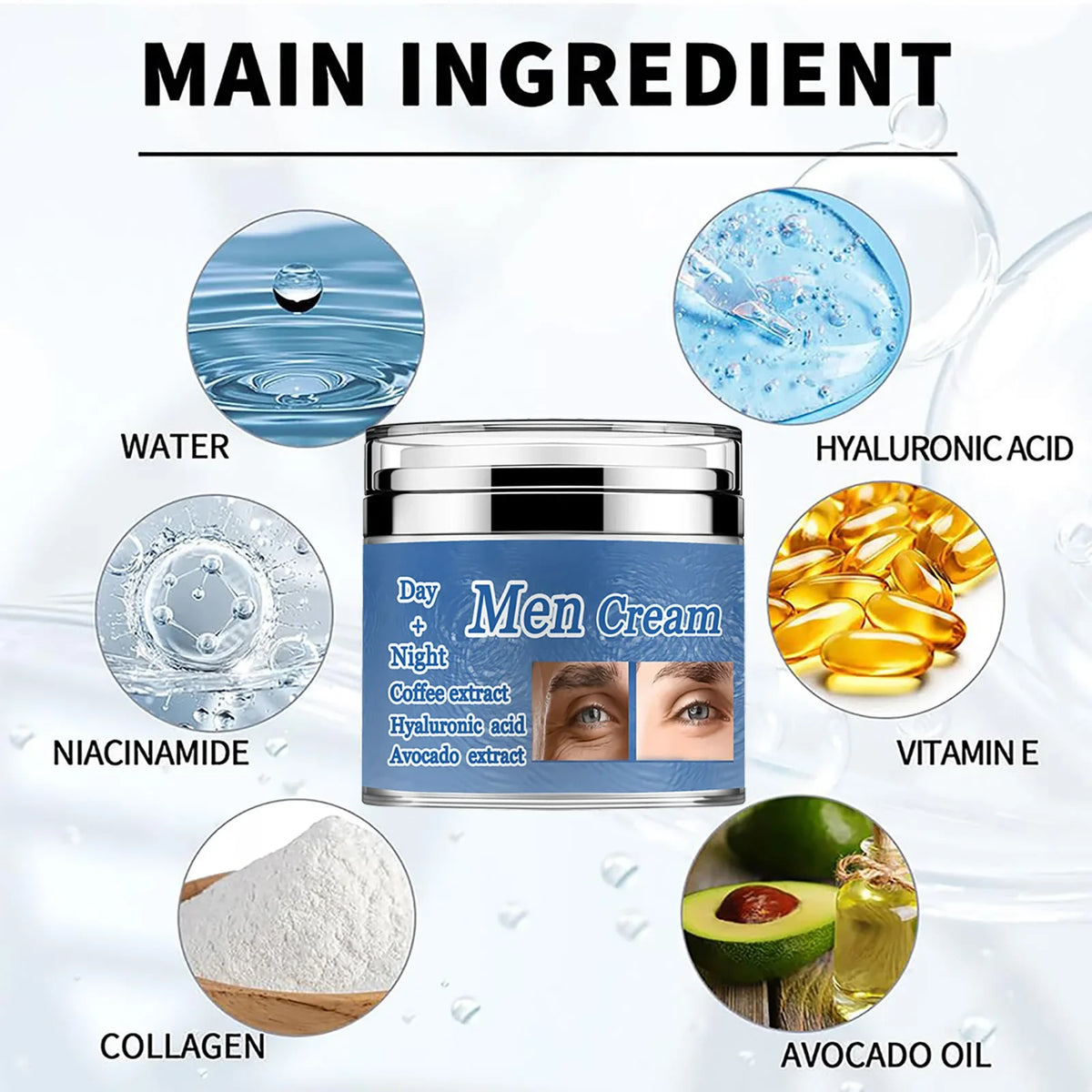 Men's Age Revive Collagen Cream Men S Anti-aging Wrinkle Mens Face