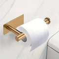 Heavy Duty Stainless Steel Toilet Paper Holder | No-Drill Mount