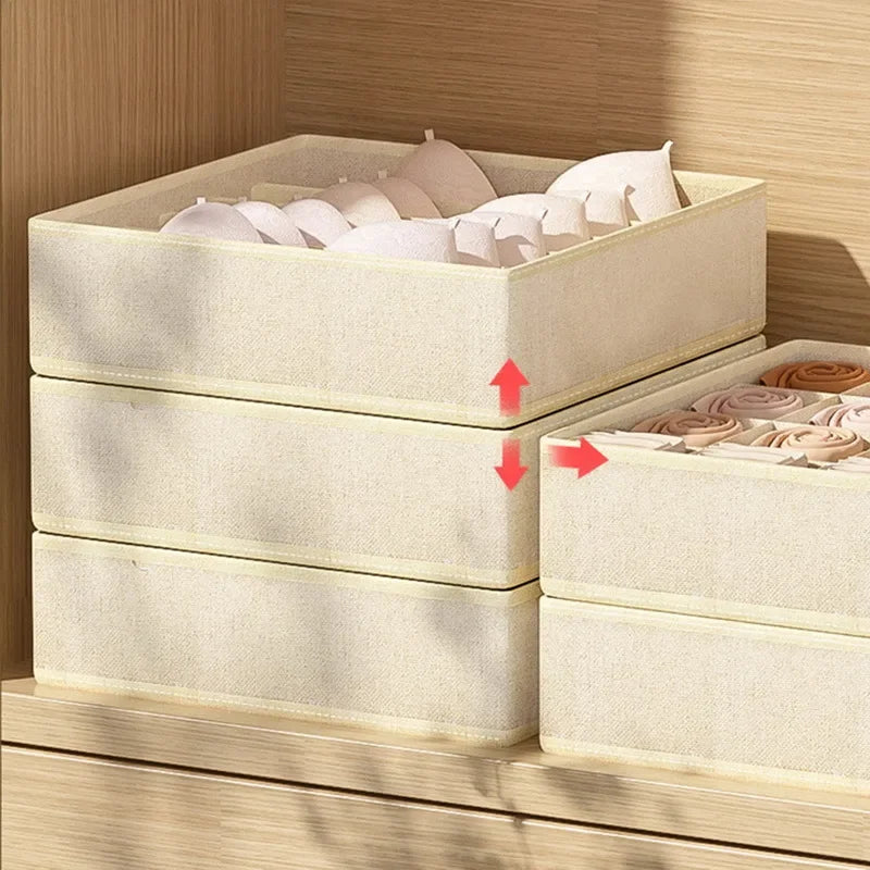 Sports Bra Underwear Organizer Storage Box Panties Socks Boxes