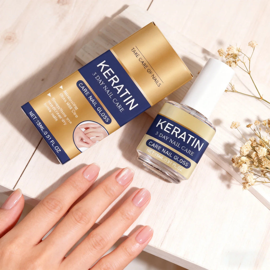 Clear Nail Repair Gel – Base Coat, Strengthening & Gloss Treatment