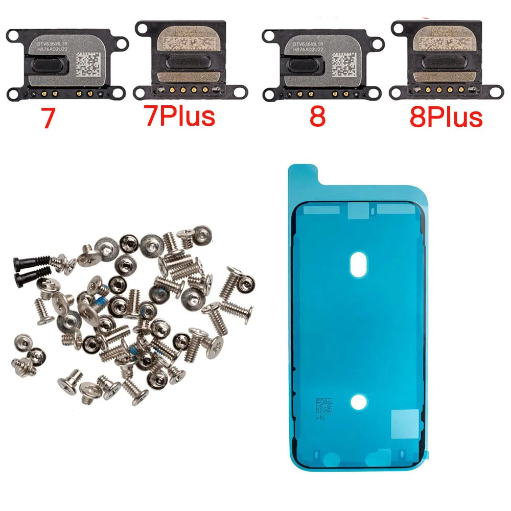 iPhone Earpiece Speaker Flex + Waterproof Sticker & Screws Kit