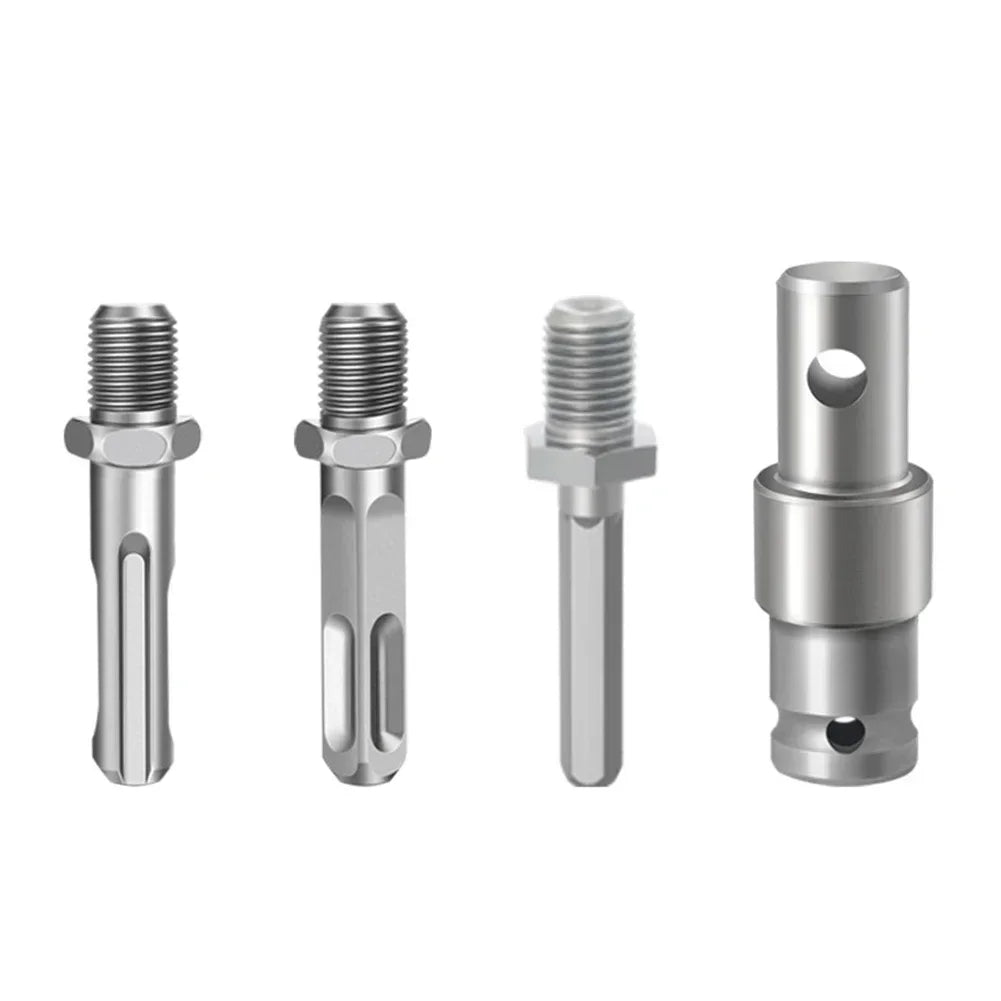 Earth Auger Adapter Tool – 4 Interface Types for Drill & Wrench