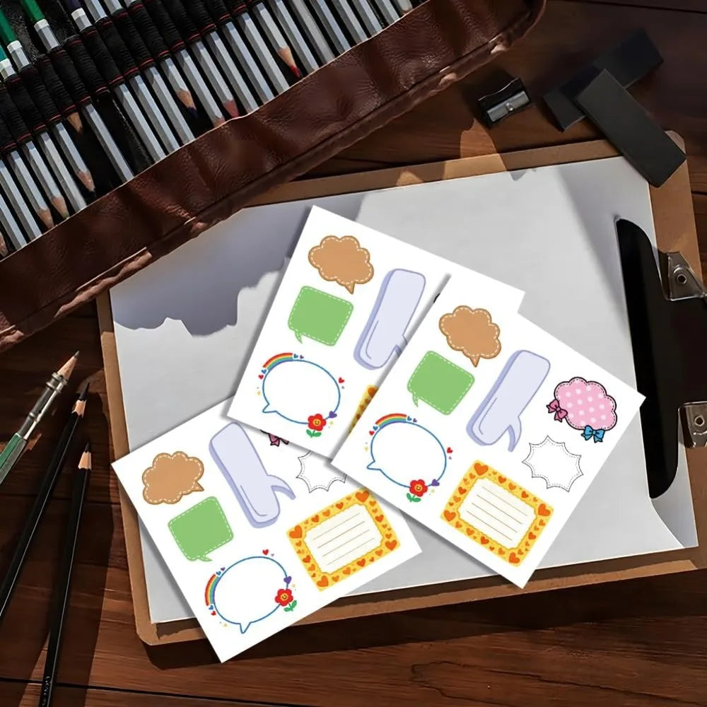 Farm Chicken Decorative Stickers – 140 Pcs Self-Adhesive 90mm