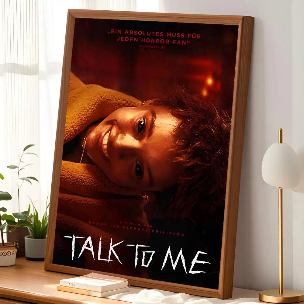 Talk to Me Movie Poster – Self-Stick HD PVC Wall Art