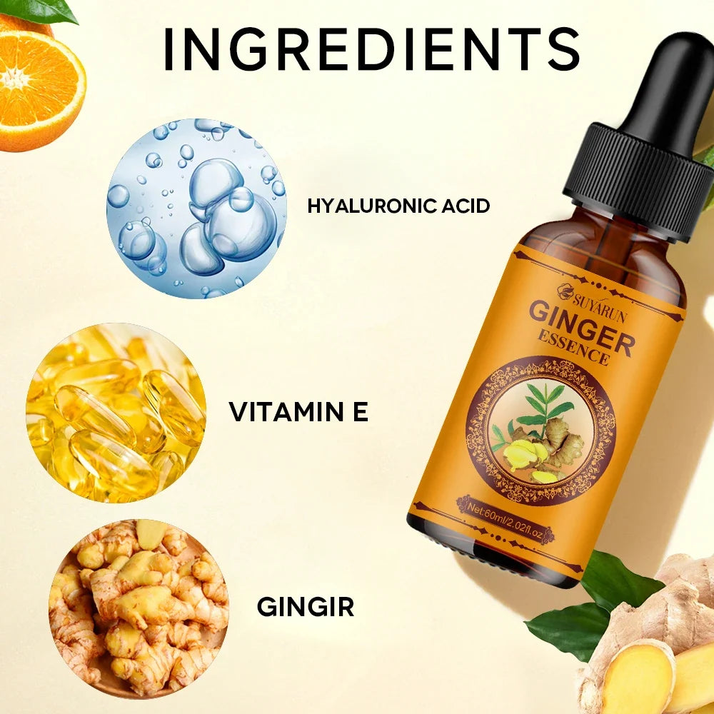 SUYARUN Vitamin E & Hyaluronic Acid Ginger Face Serum