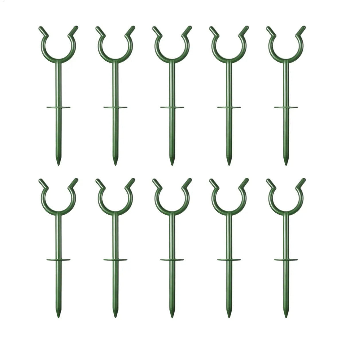 10-Pack Garden Hose Guide Stakes – Anti-Tangle Lawn Irrigation