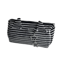 Large Capacity Striped Pencil Case – Rabbit Ear Pouch