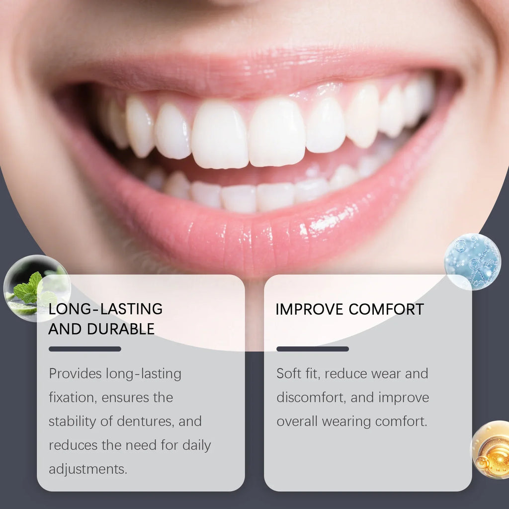 Denture Adhesive Cream – Long-Lasting Secure & Comfortable Hold