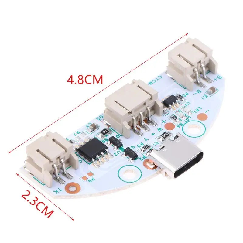 Type-c LED Charging Touch Control Board Lamp Plate 3-Gear Stepless