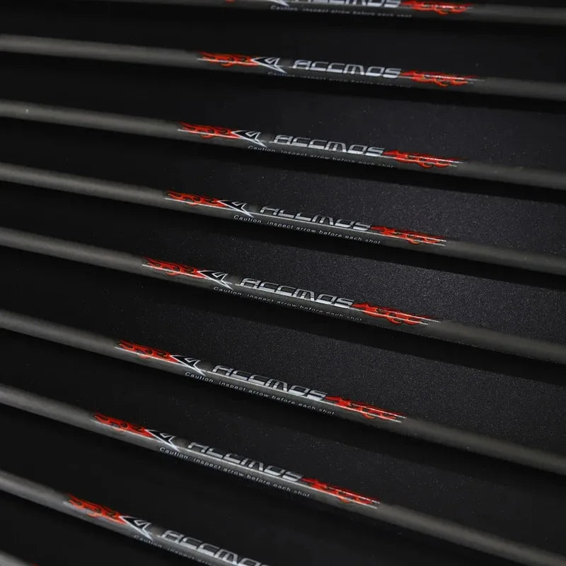 6 ID Pure Carbon Arrow Shaft Spine 300 700 Recurve Compound Bow