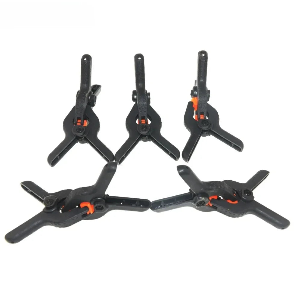 10-Pack Plastic Spring Clamps 3" 4" 6" – Studio & Woodworking