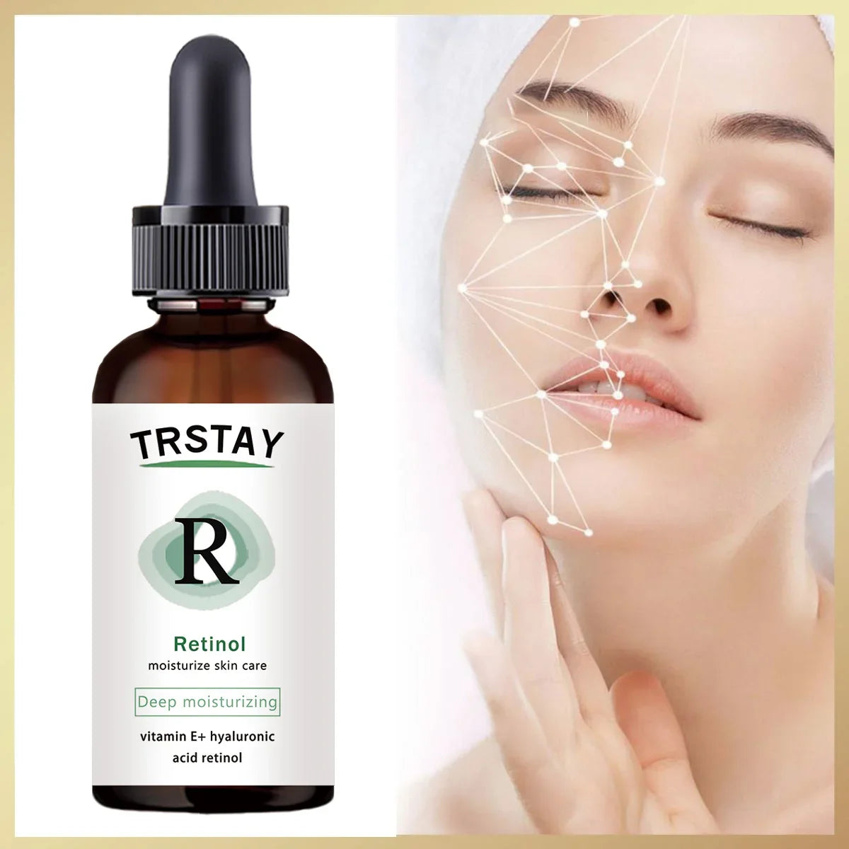 TRSTAY Retinol 2.5% Professional Facial Serum | Skin Care