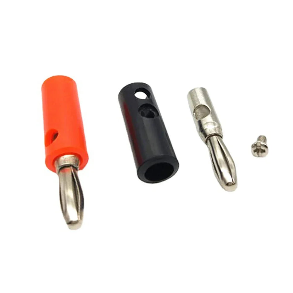 10-Pair 4mm Banana Binding Posts Speaker Wire Screw Connectors