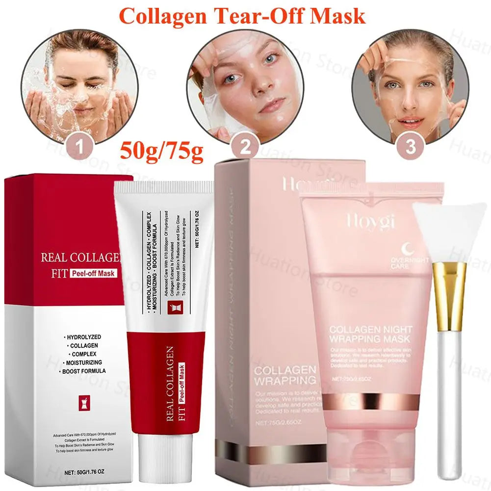 Collagen Peel Off & Overnight Mask – Korean Skin Care 50g/75g