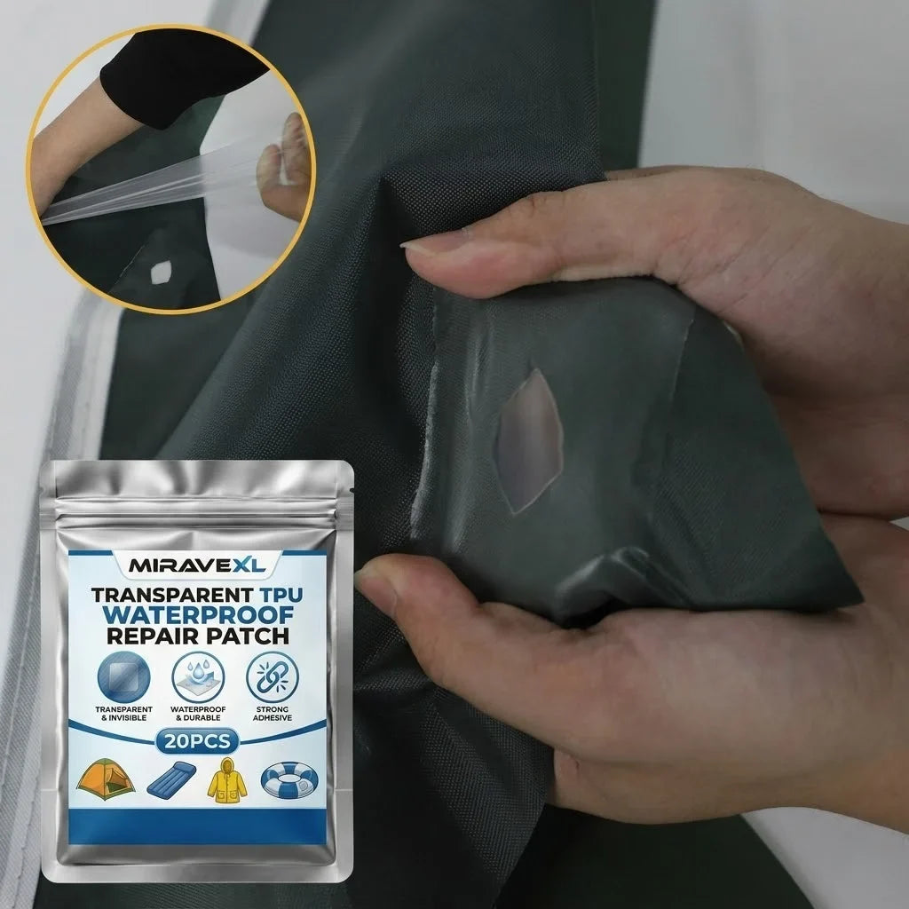 MIRAVEXL Clear TPU Waterproof Repair Patches 10/20 Pack