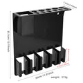 Wall Mount Barber Clipper Holder & Salon Tool Storage Rack