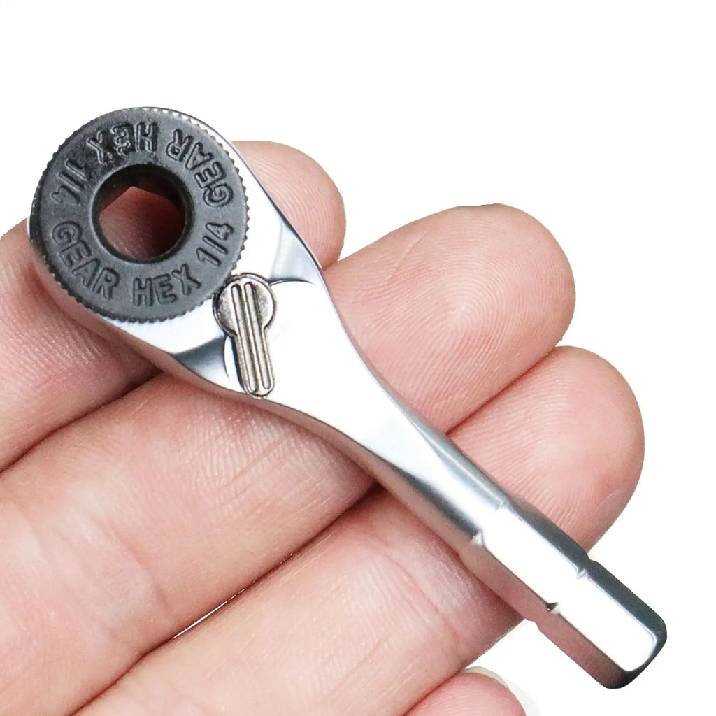 Mini Ratchet Portable Ratcheting Wrench Furniture Assembly Tool