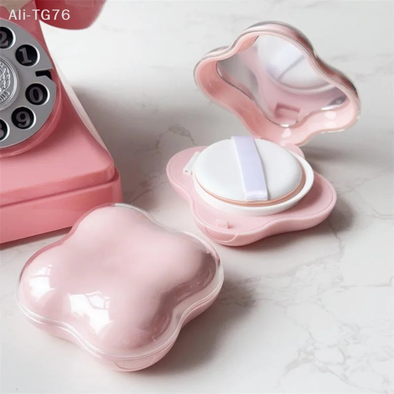 Mini Air Cushion Foundation Case with Puff, Sponge & Mirror
