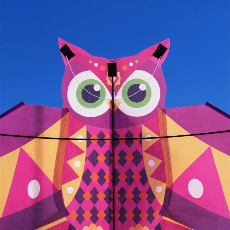 Children's Owl Kite – Easy to Fly, Bright Colors, Outdoor Fun