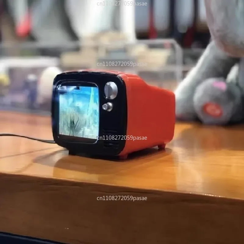 16GB Retro Smart Mini TV – WiFi Gaming & Video Streaming