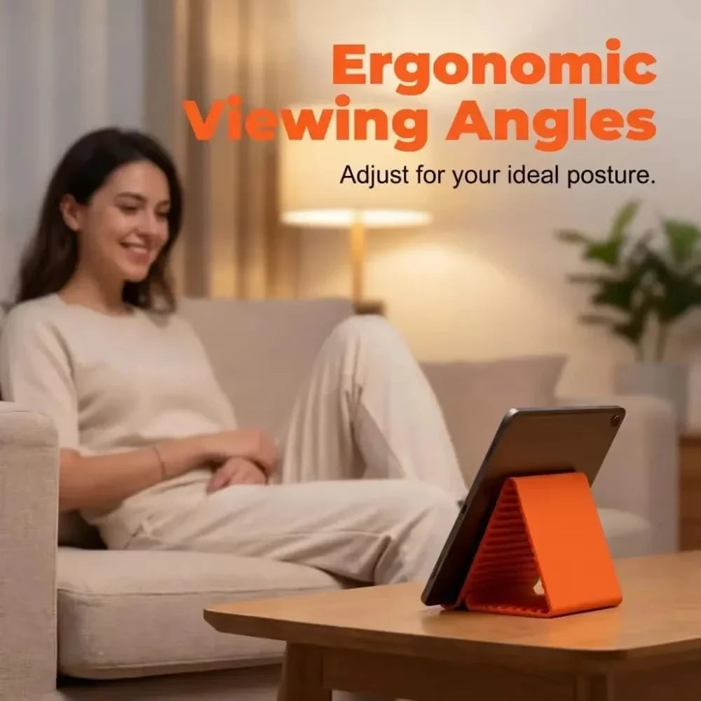 Foldable Silicone Phone Stand | Flexible Multi-Angle Holder
