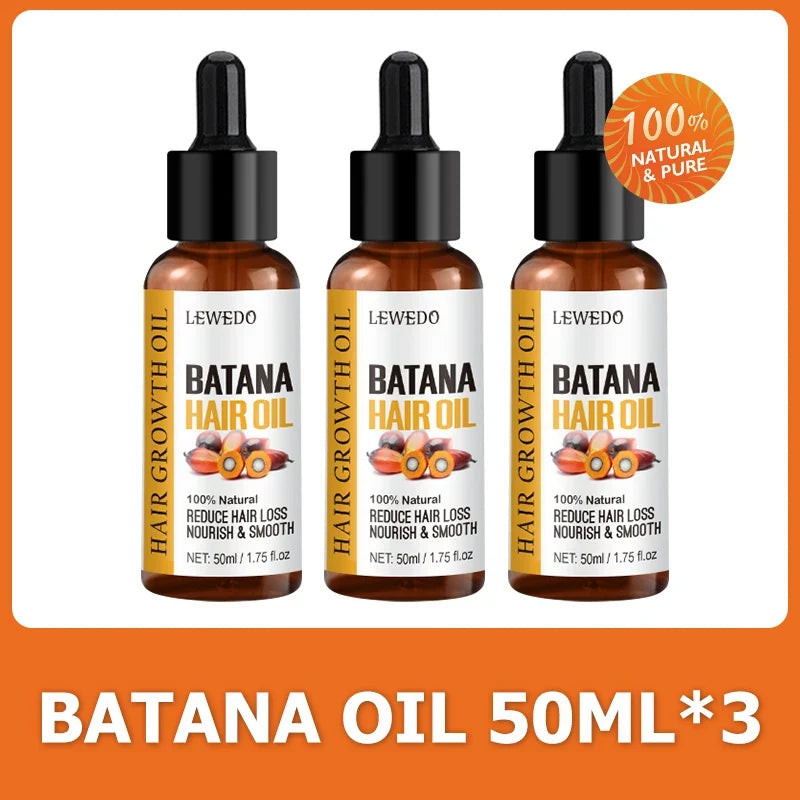 Lewedo Pure Batana Oil – Hair Growth & Nourishing Treatment 50ml