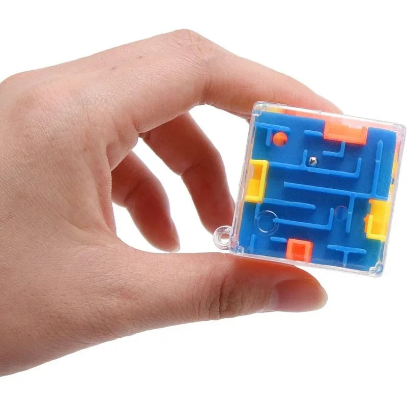 Mini 3D Maze Magic Cube | Six-Sided Labyrinth Puzzle Toy