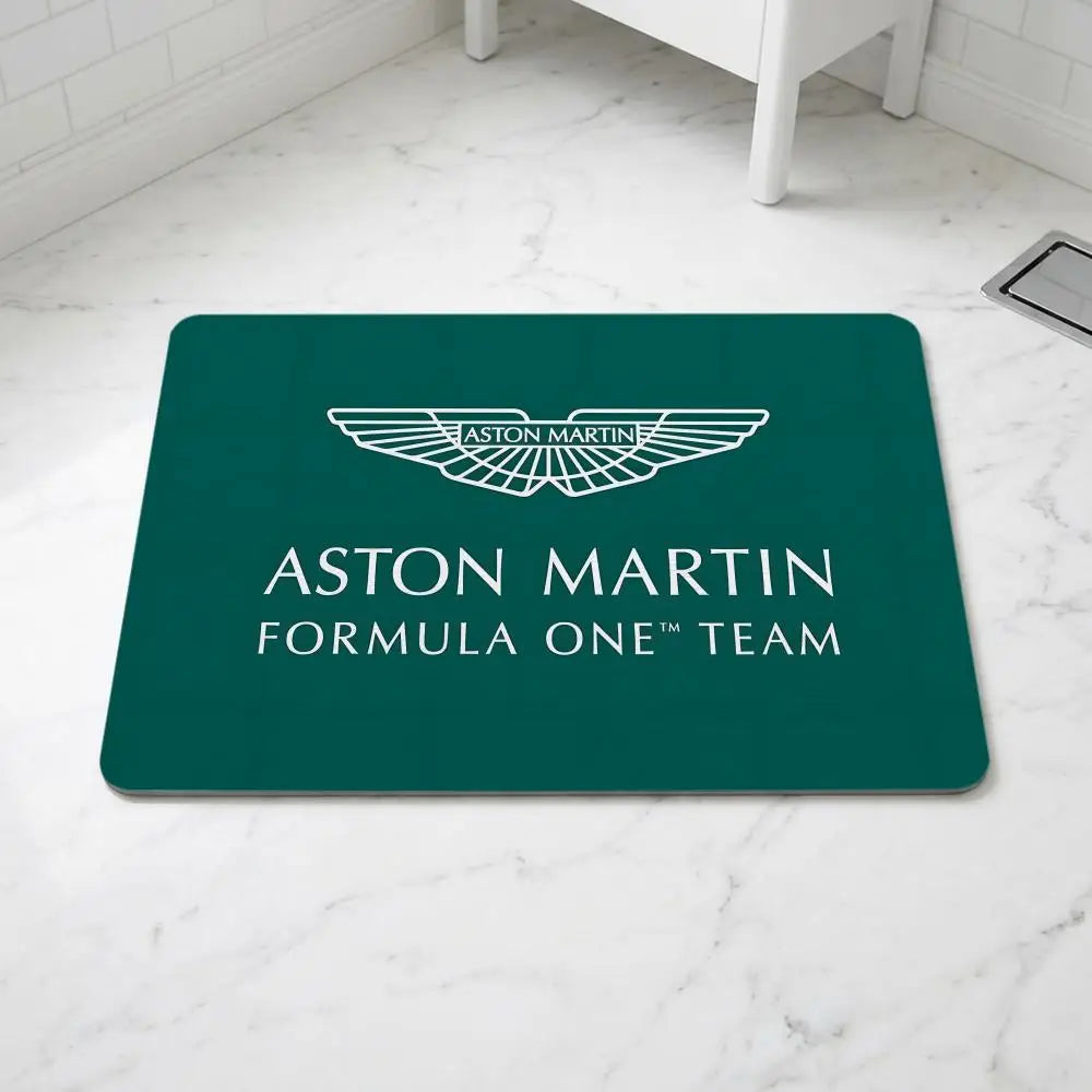 Diatomite Bath Mat – Quick-Dry, Anti-Slip, Sports Car Design