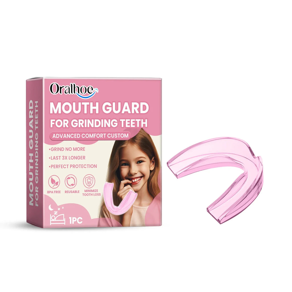 Kids' Silicone Night Guard – Dental Teeth & Jaw Protector
