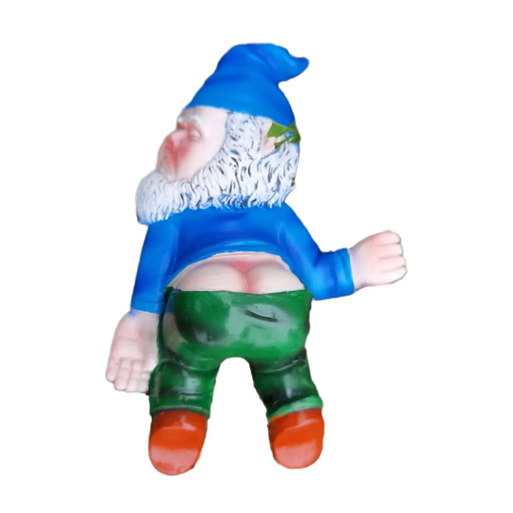 Christmas Drunken Garden Gnome Funny Resin Statues Home Decor